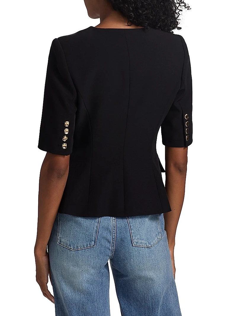 Adriana Crêpe Jacket