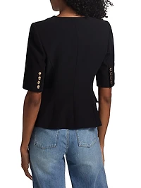 Adriana Crêpe Jacket