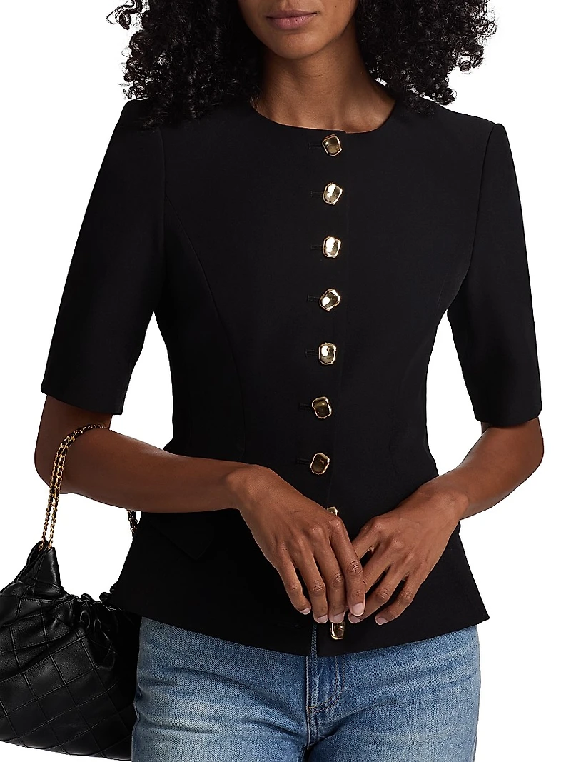 Adriana Crêpe Jacket