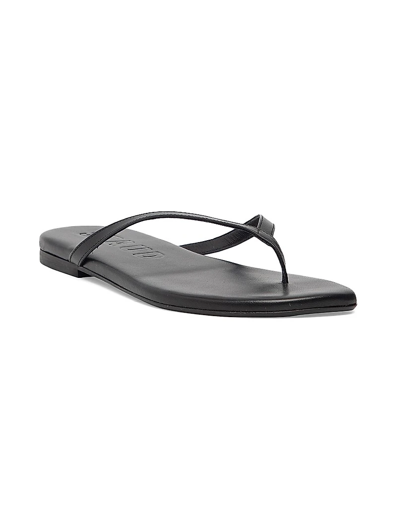 Freja Leather Flip-Flops