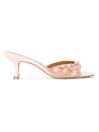 Brigitte Embellished 55MM Mules