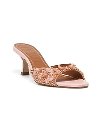 Brigitte Embellished 55MM Mules