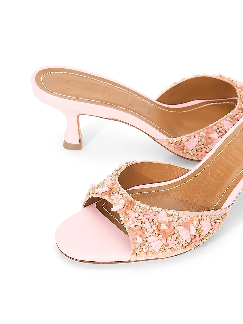 Brigitte Embellished 55MM Mules