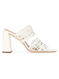 Skylar 90MM Slip-On Leather Sandals