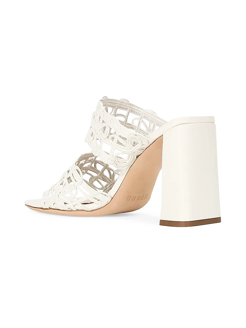 Skylar 90MM Slip-On Leather Sandals