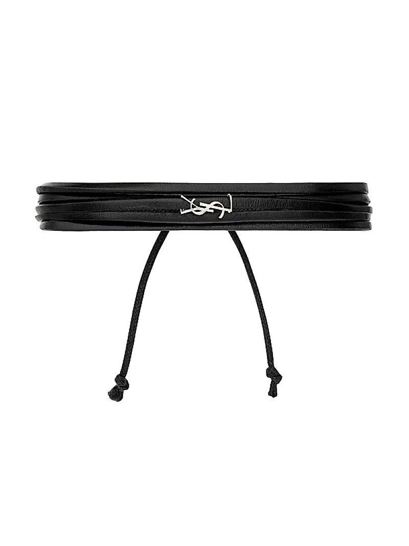 Cassandre Multi-Strand Bracelet in Leather