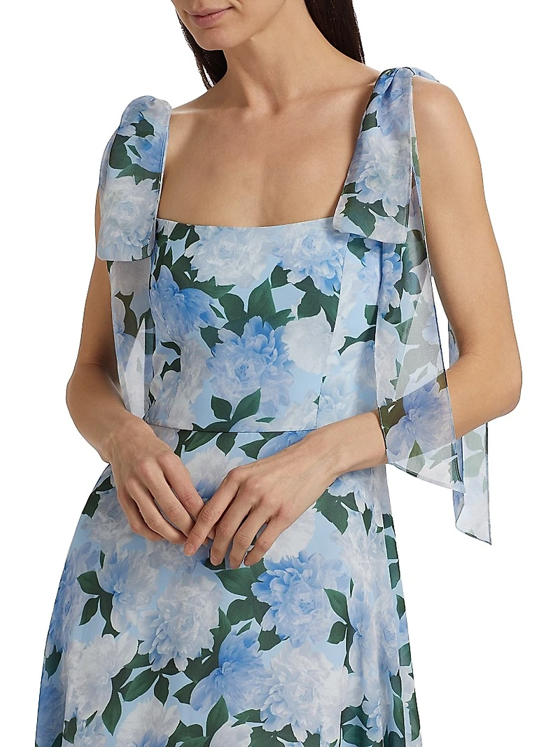 Pearl Floral Maxi Dress