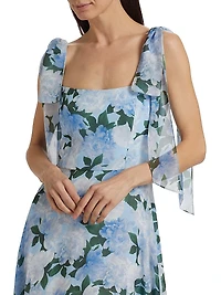 Pearl Floral Maxi Dress