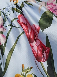 Olena Floral Midi-Dress