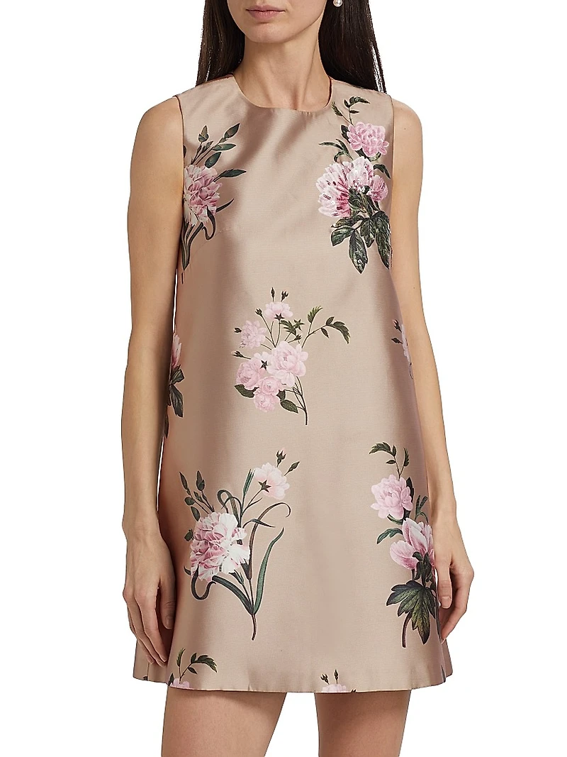 Uma Floral Shift Dress
