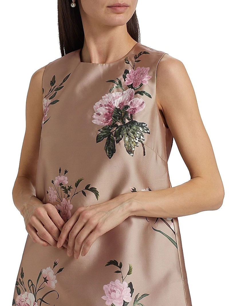 Uma Floral Shift Dress