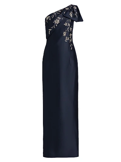 Olivia One-Shoulder Gown