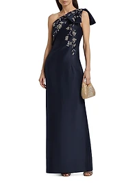 Olivia One-Shoulder Gown