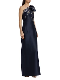 Olivia One-Shoulder Gown