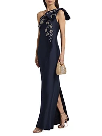 Olivia One-Shoulder Gown