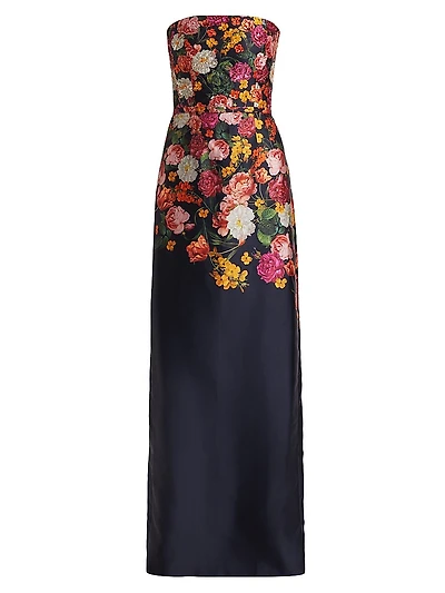 Sophia Embellished Floral Gown