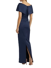 Viveca Off-The-Shoulder Gown