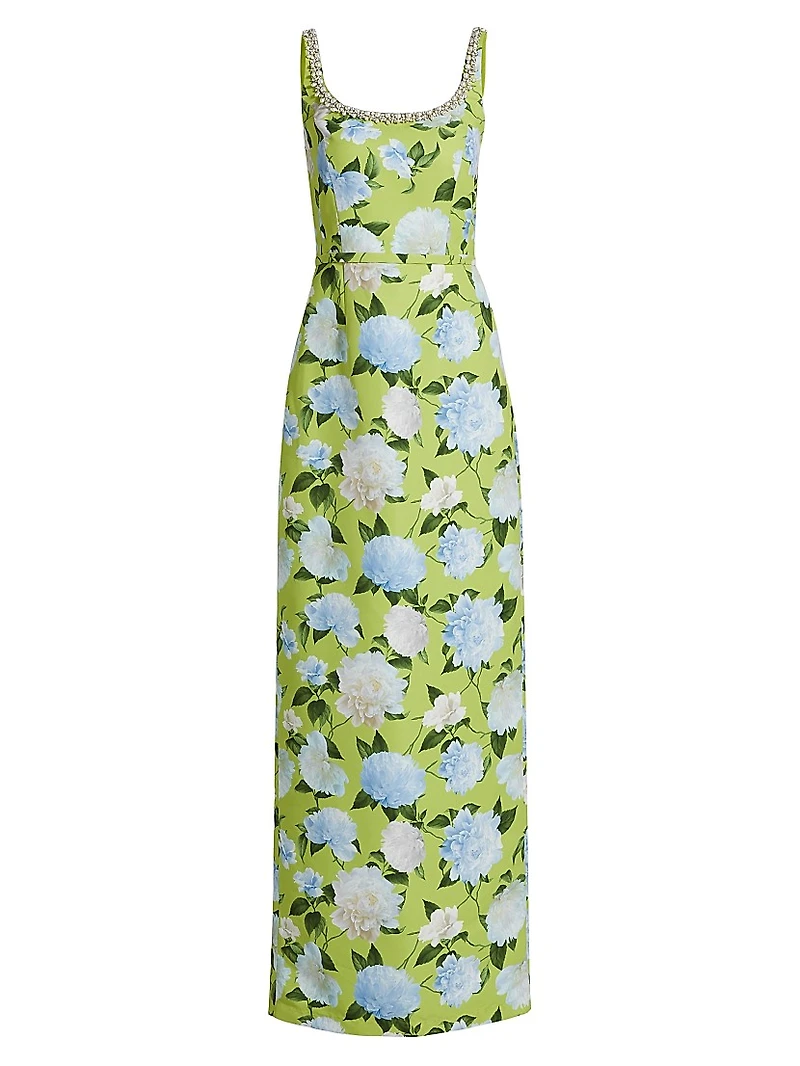 Lana Floral Embellished Gown