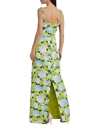 Lana Floral Embellished Gown