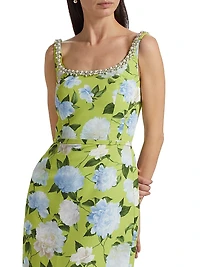 Lana Floral Embellished Gown