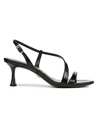 Prance 65MM Patent Leather Strappy Sandals