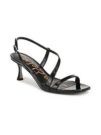 Prance 65MM Patent Leather Strappy Sandals