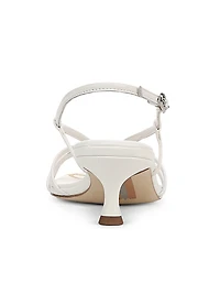 Cressa 45MM Leather Slingback Sandals