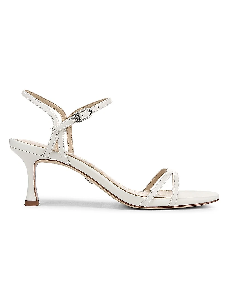 Presley 65MM Leather Strappy Sandals