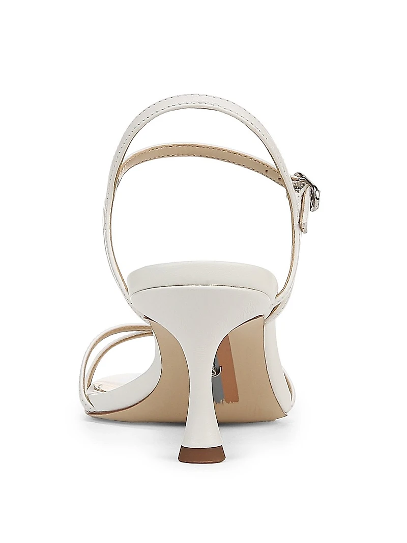 Presley 65MM Leather Strappy Sandals