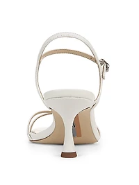 Presley 65MM Leather Strappy Sandals
