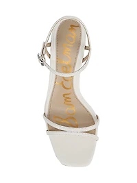 Presley 65MM Leather Strappy Sandals
