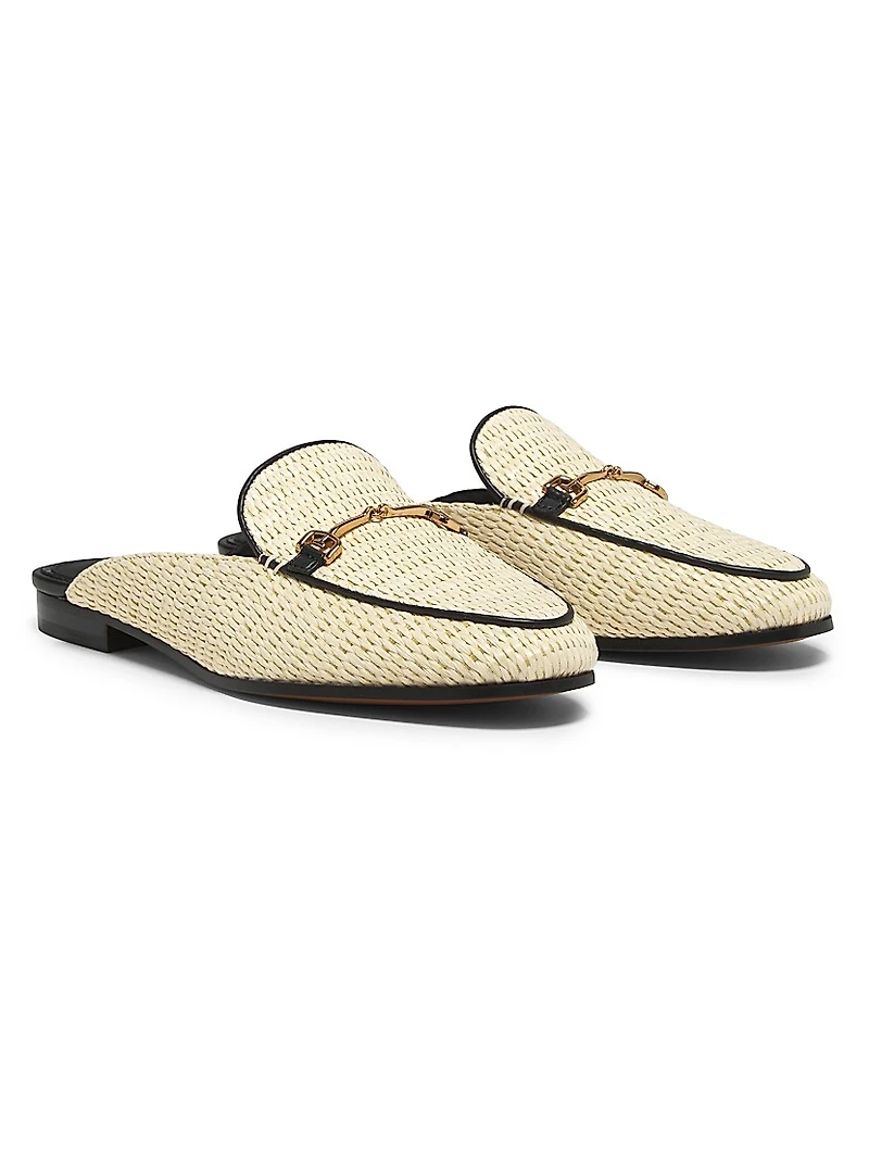 Linnie Weave Mule Loafters