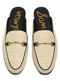 Linnie Weave Mule Loafters