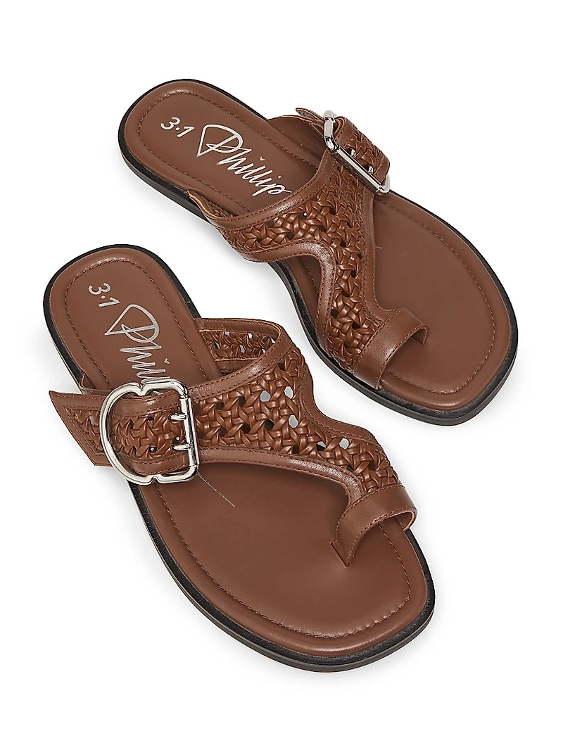 Macramé Z-Strap Sandals