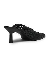 ID Macramé 65MM Leather Mules