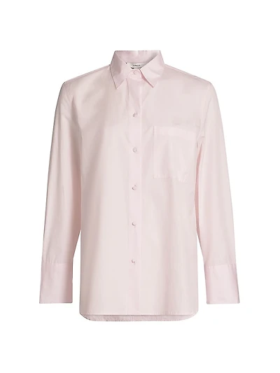 Relaxed Straight Cotton Shirt