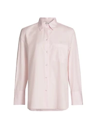 Relaxed Straight Cotton Shirt