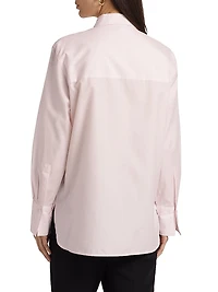 Relaxed Straight Cotton Shirt