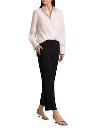 Relaxed Straight Cotton Shirt