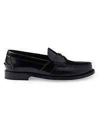 Women's Brushed Leather Loafers