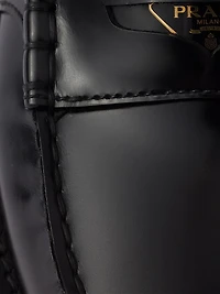 Women's Brushed Leather Loafers