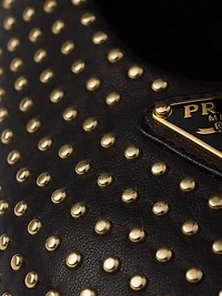 Nappa Leather Ballerinas with Studs