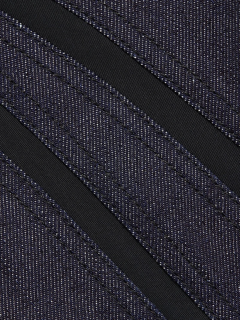 Stretch Raw Denim Jeans