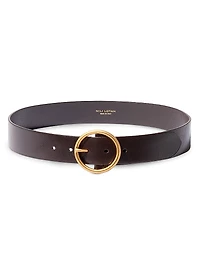 Avery O-Ring Braided Leather Belt