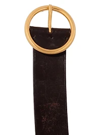 Avery O-Ring Braided Leather Belt