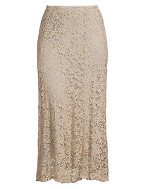 Gianna Stretch Lace Mermaid Maxi Skirt