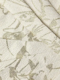 Jacquard One-Shoulder Column Gown