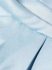 Foiled Mikado Midi-Dress