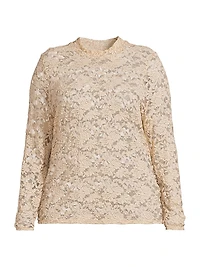 Plus Nova Stretch Lace Top