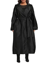 Delia Long Oversized Trench Coat